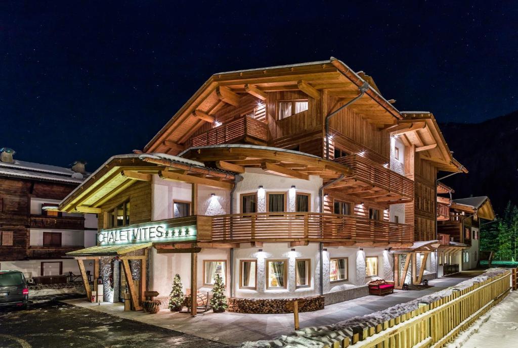 Chalet Vites Mountain Hotel Канацеи Экстерьер фото